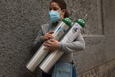 Morena quiere dar oxígeno gratis a enfermos de Covid-19