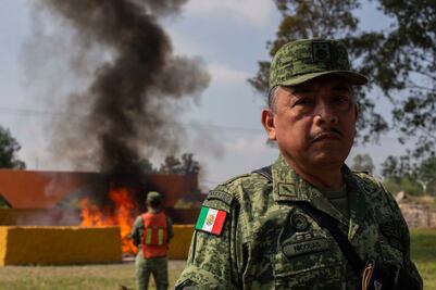 Quema el Ejército 400 kilos de narcóticos 