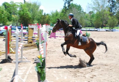 Continúa Campeonato Nacional de Salto