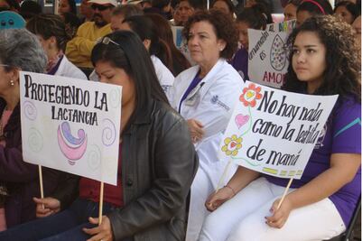 Promueven lactancia materna
