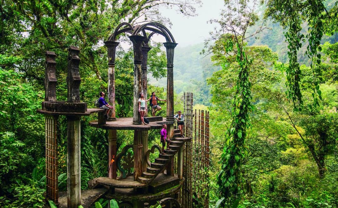 Jardín surrealista de Edward James. (Foto: Cortesía)