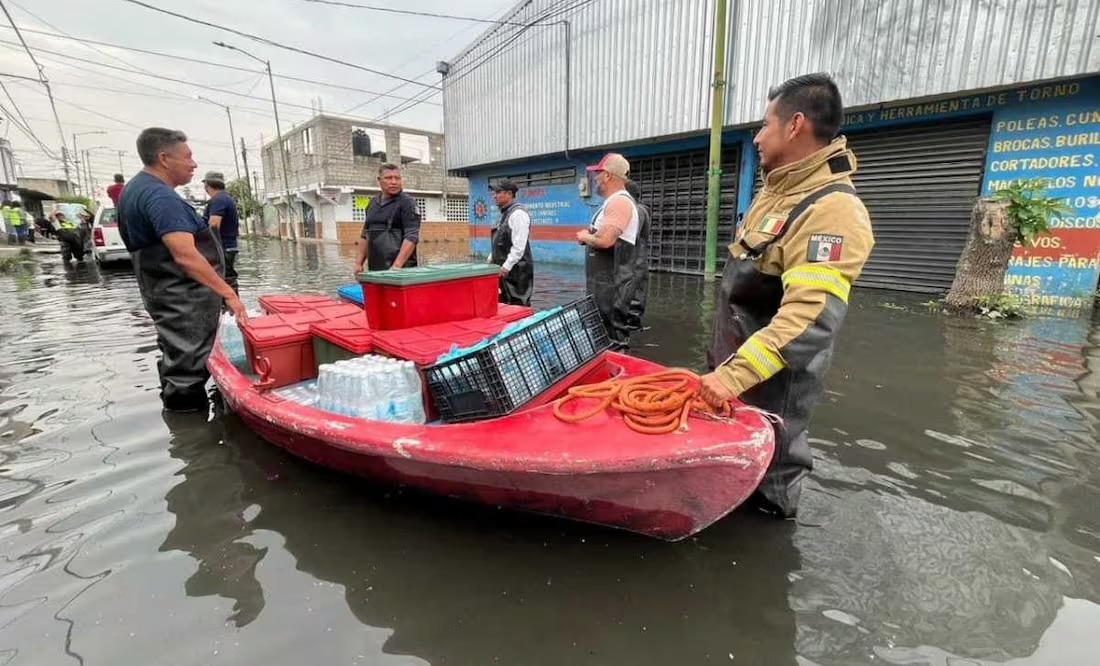 Vecinos de Chalco, en Edomex, cumplen 10 días bajo aguas negras; en riesgo su salud por inundaciones