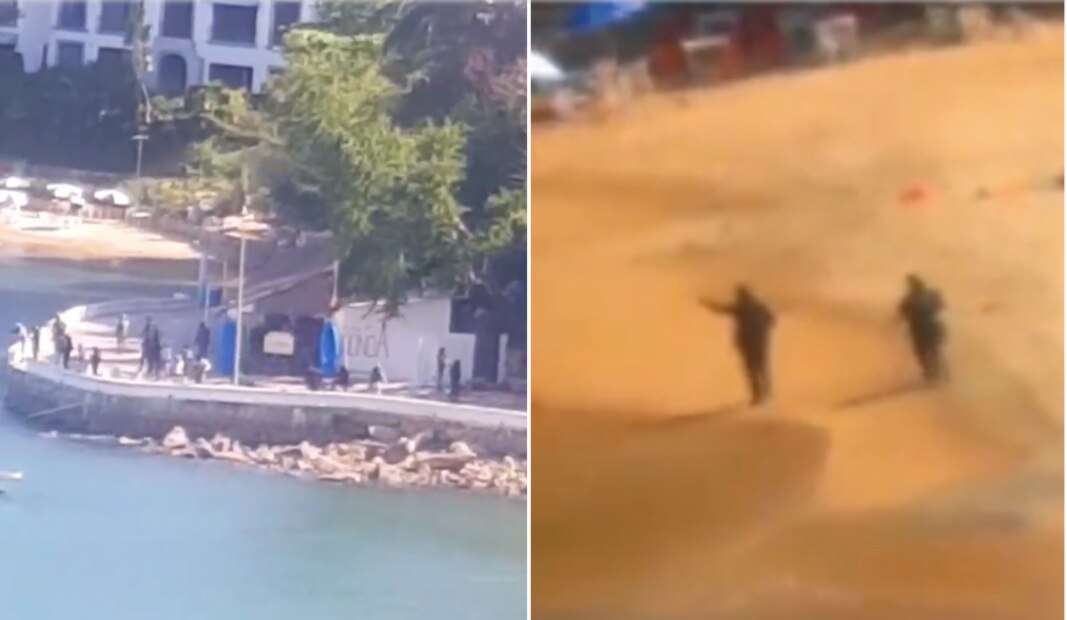 Balacera en playa de Acapulco deja cuatro muertos