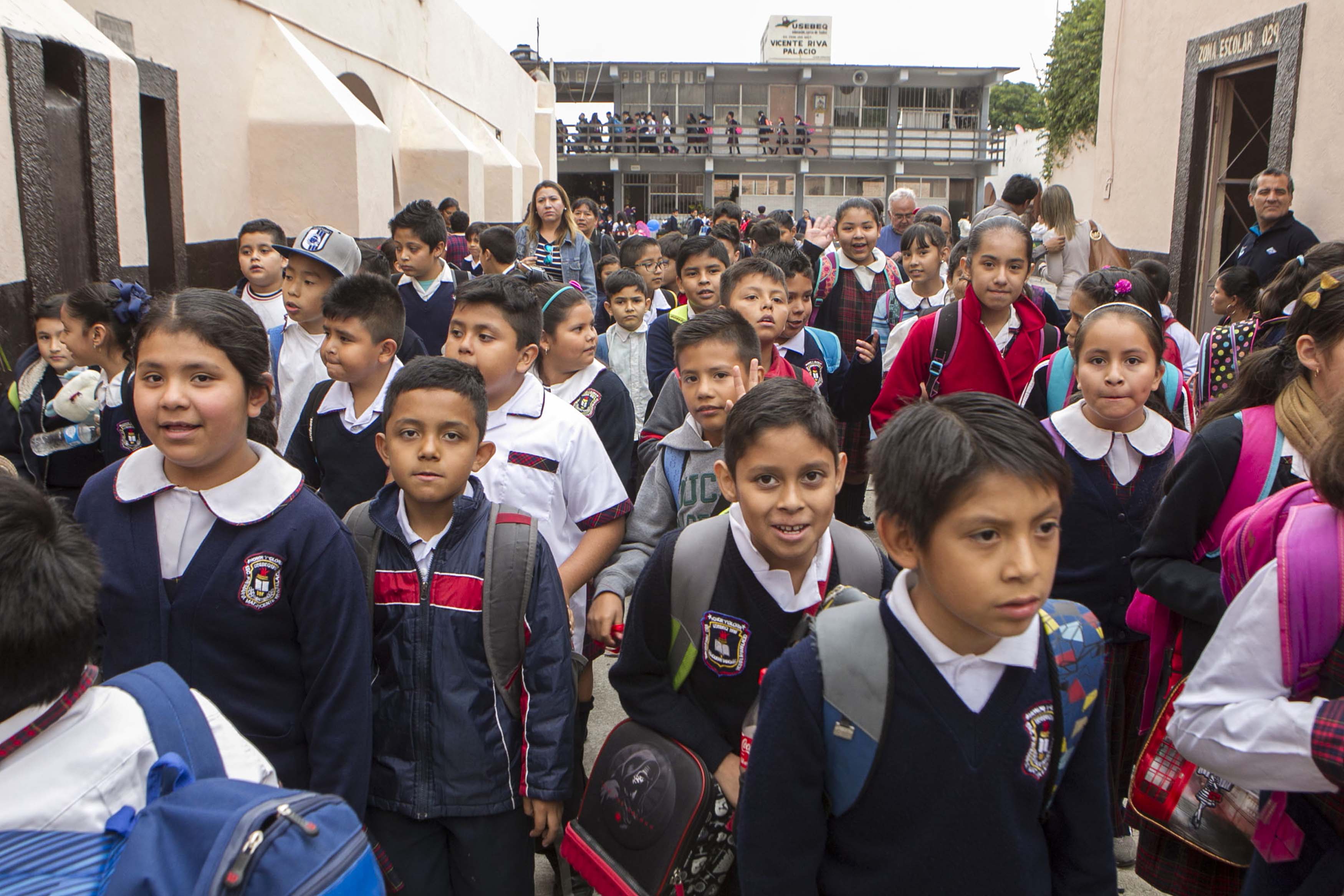 Las escuelas cuentan con protección contra robos 