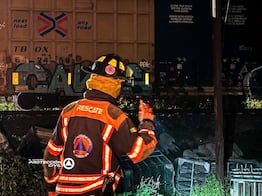 Tren impacta a tractocamión en El Marqués