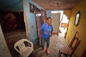 Viven con la zozobra de que el agua se lleve otra vez todo