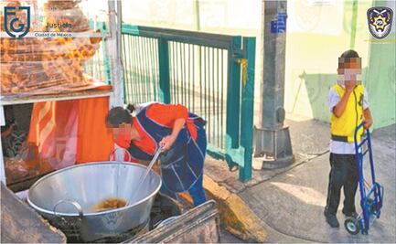Caen dos por obligar a familia a vender tacos