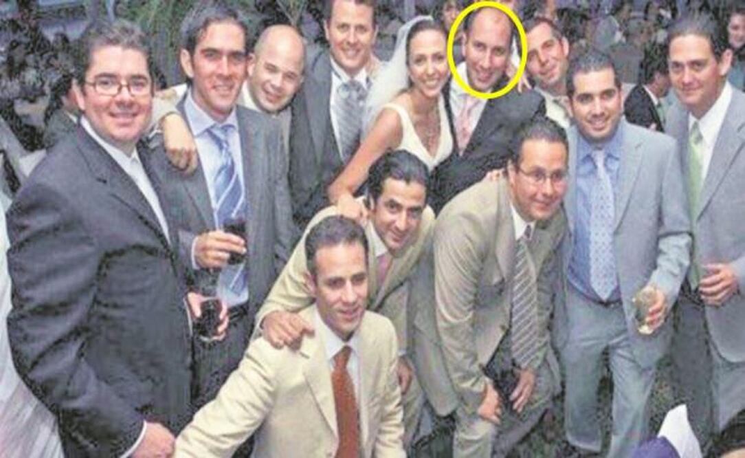 José Luis Sáinz (segundo de der. a izq.), concuño de Ricardo Anaya, también es cercano a Manuel Barreiro (en círculo amarillo), ligado al caso de lavado. Foto: TOMADA DE FACEBOOK