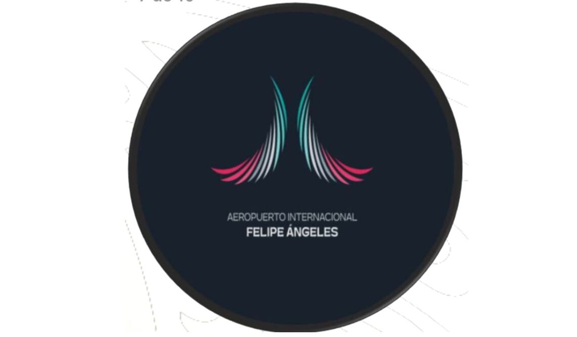 Sedena se olvida de los mamuts y estrena nuevo logo del Aeropuerto “Felipe Ángeles”