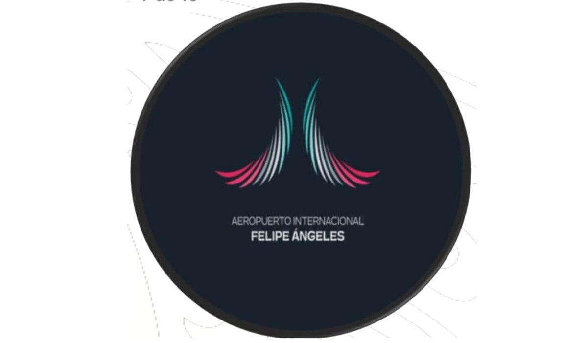 Sedena se olvida de los mamuts y estrena nuevo logo del Aeropuerto “Felipe Ángeles”