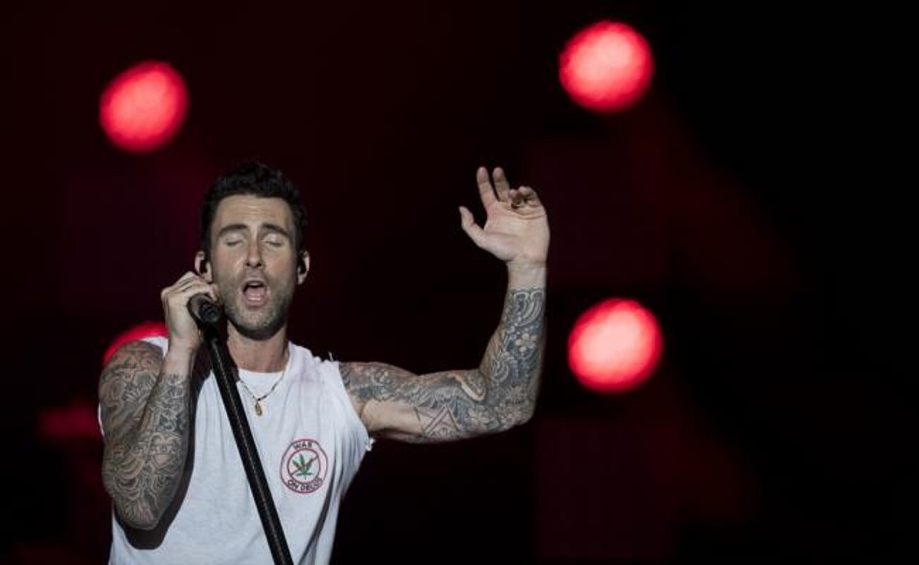 Maroon 5 repitió espectáculo en Rock in Río