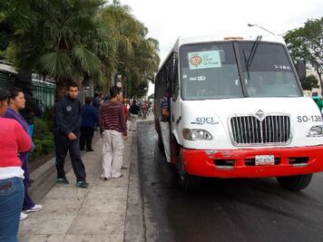 Choferes dejarán de cerrar calles