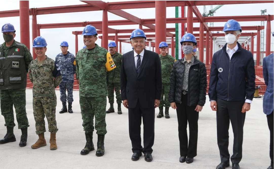 Es un “fenómeno” el avance de la construcción del Aeropuerto “Felipe Ángeles”: AMLO