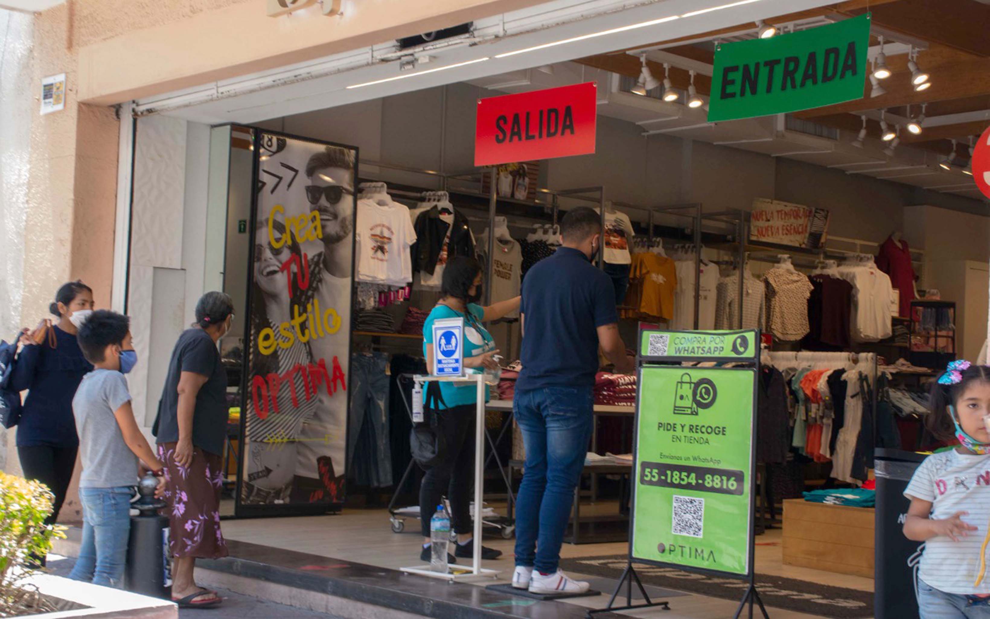 Piden seguir con medidas sanitarias en comercios