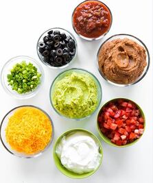 Siete capas que saben a Tex-Mex 