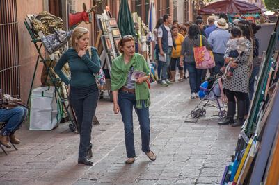 Crece la llegada de turistas a Querétaro