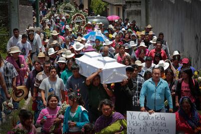 Indignación San Ildefonso clama justicia para Araceli