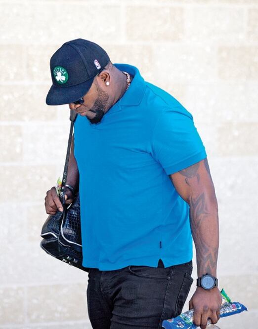 David Ortiz está fuera de acción