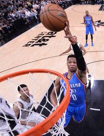 Thunder, a punto de tronar a Spurs