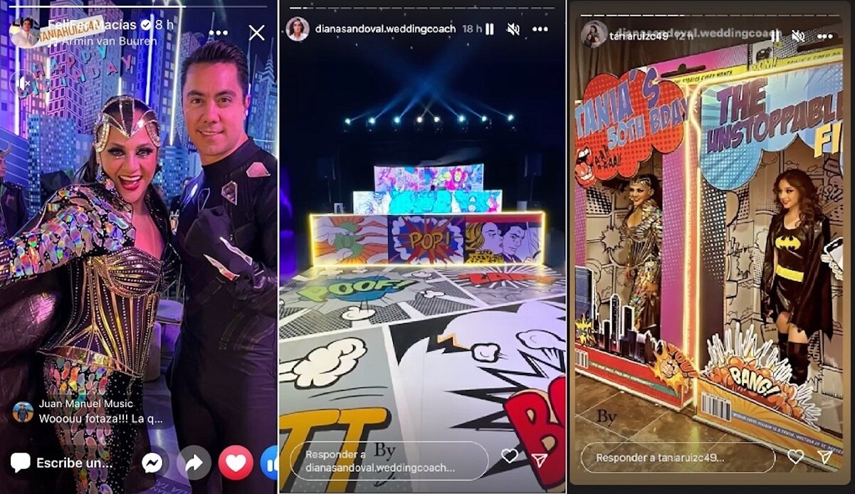 ¡Espectacular! Fiesta de cómics y superhéroes para celebrar los 50 años de Tania Ruiz