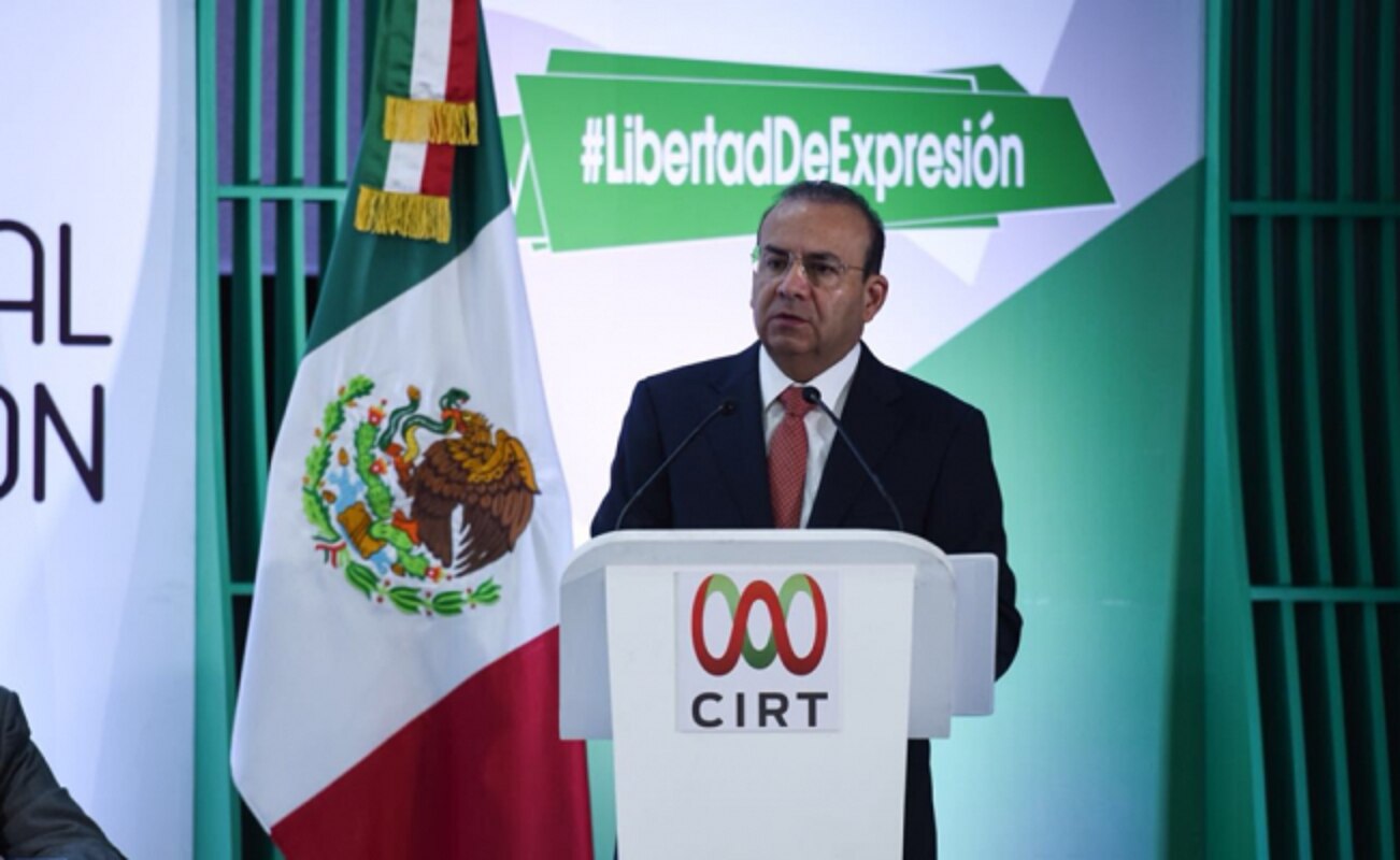 Navarrete Prida, Secretario de Gobernación. Foto: Tomada de @navarreteprida