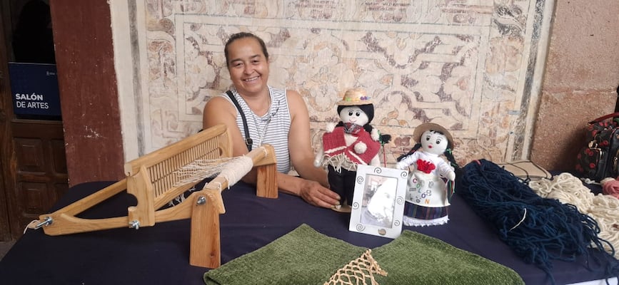 Un telar chiquito para preservar una tradición