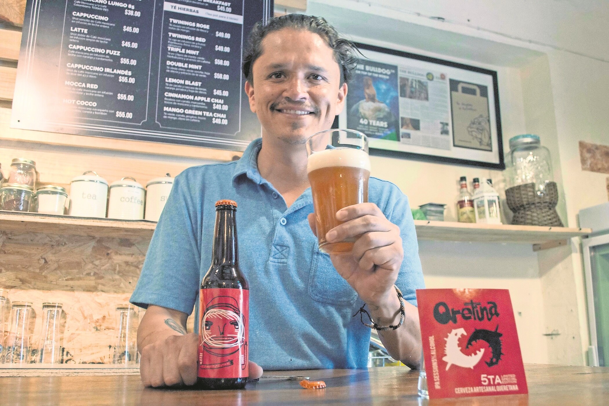 Qretina, una chela con arte