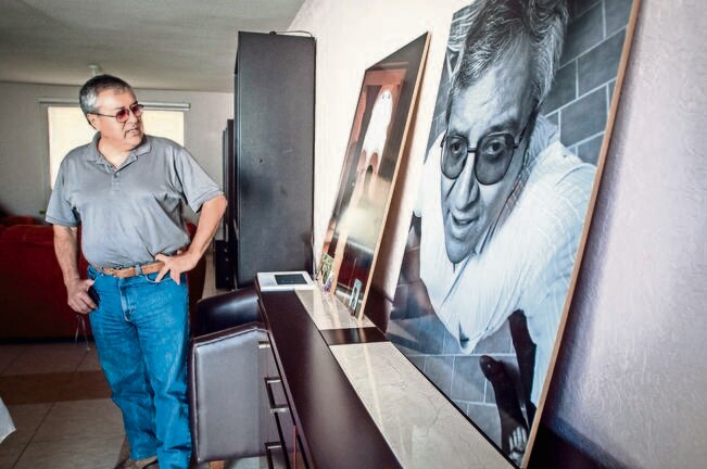 Foto de desnudo, desde la ceguera