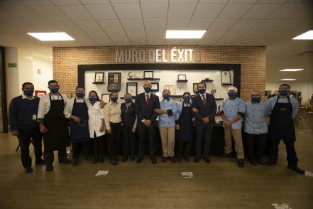 El Comedor de la empresa BRP Querétaro recibió el Distintivo H