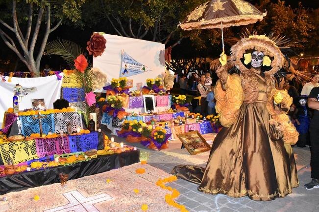 Altar dedicado a Quetzalcóatl gana concurso en Pedro Escobedo