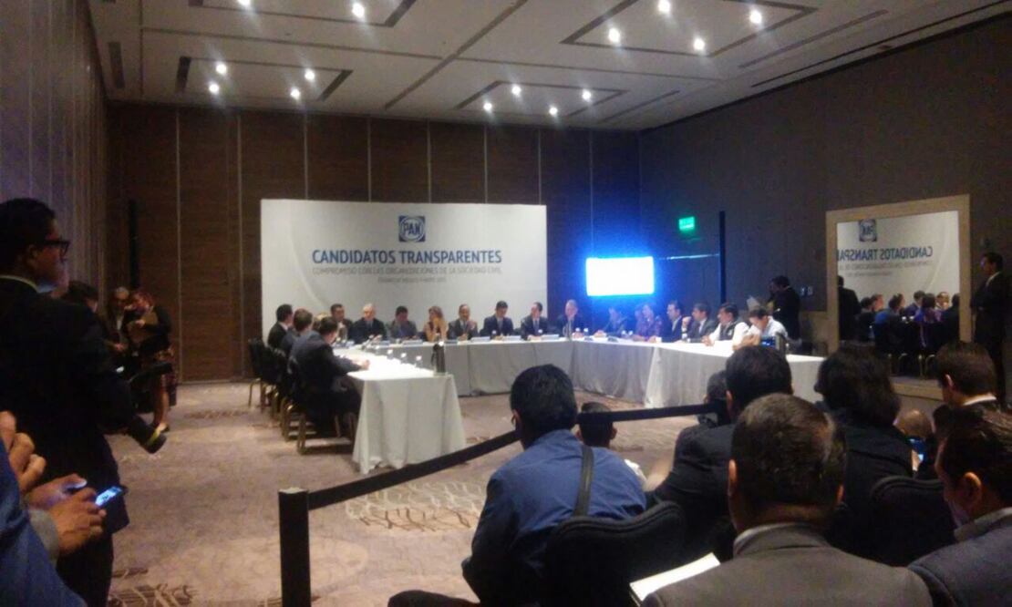 Asiste Domínguez a la firma por la rendición de cuentas