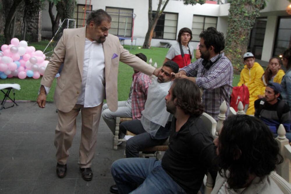 Joaquín Cosío da vida a un capo, mientras que Luis Roberto Guzmán es un asaltante en el filme de Noé Santillán. (CARLOS MEJÍA. EL UNIVERSAL)