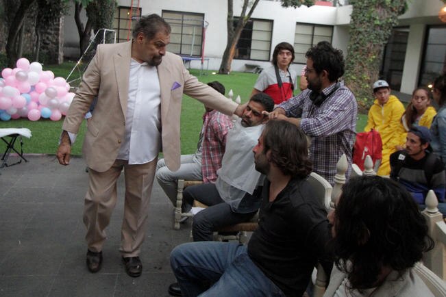 Joaquín Cosío da vida a un capo, mientras que Luis Roberto Guzmán es un asaltante en el filme de Noé Santillán. (CARLOS MEJÍA. EL UNIVERSAL)