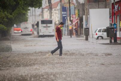 Arranque de semana lluvioso en Querétaro