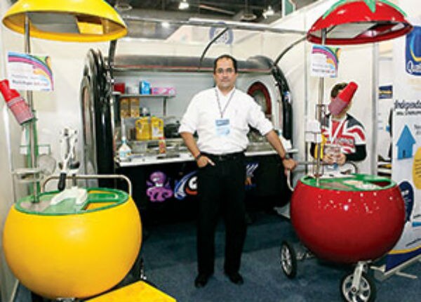 Carros de comida sobre ruedas