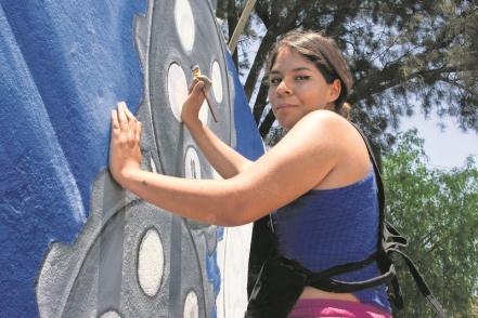 Color y poder femenino en los muros del ITQ