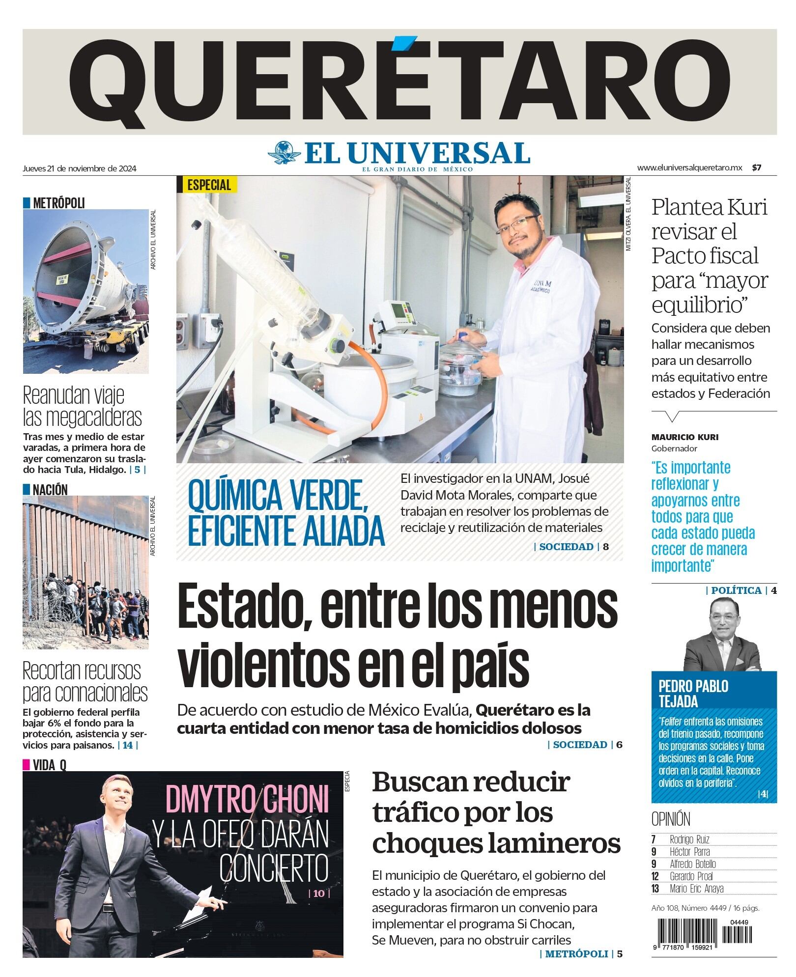 Foto: El Universal Querétaro