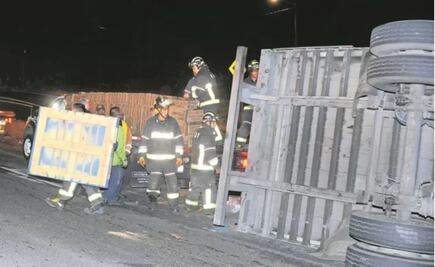 Accidente en carretera de Michoacán deja 7 policías lesionados y un fallecido