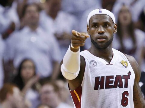 LeBron; no pudo entrenar