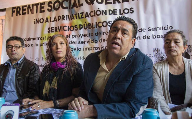 Piden renuncia del líder de empresarios y residentes