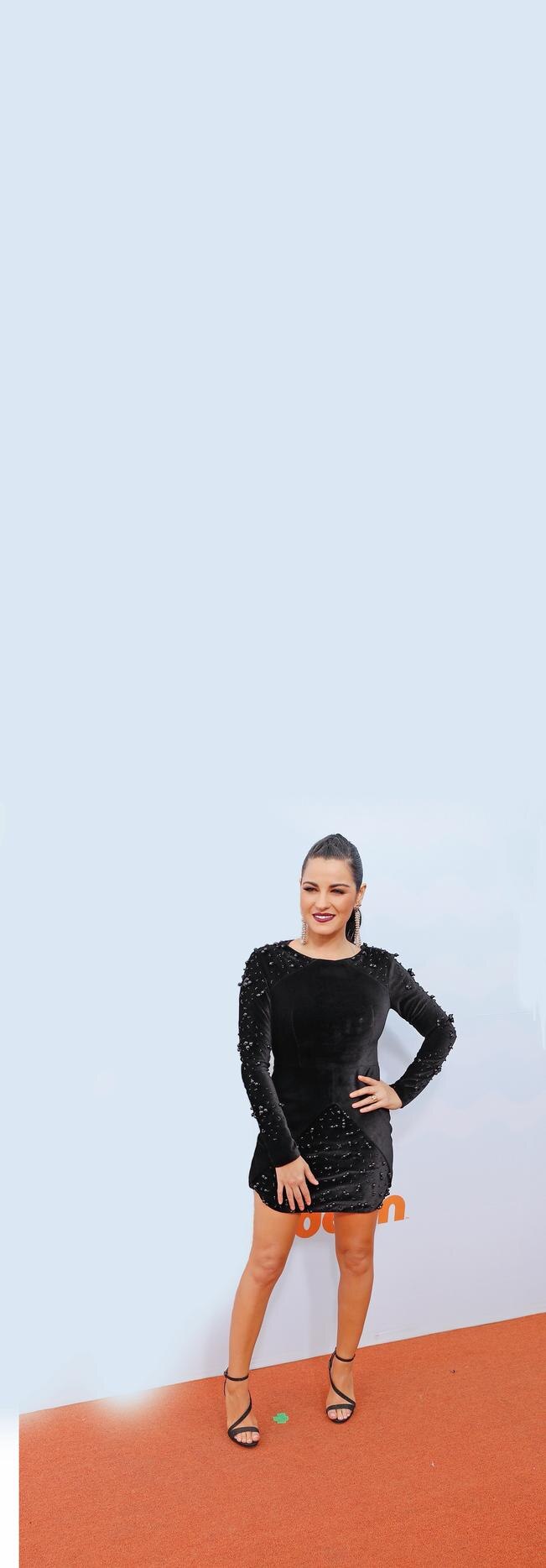 Perroni desea suerte a su ex compañera. FOTO: IRVIN OLIVARES. EL UNIVERSAL