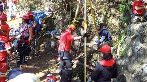 Rescatan cuerpo de pinalense