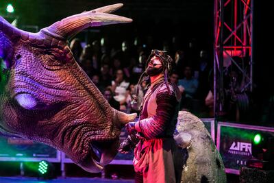 Dinosaurios toman la ciudad