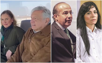 Calderón pide a “la señorita que no sabe leer” que desmienta “fake news” de AMLO en tren