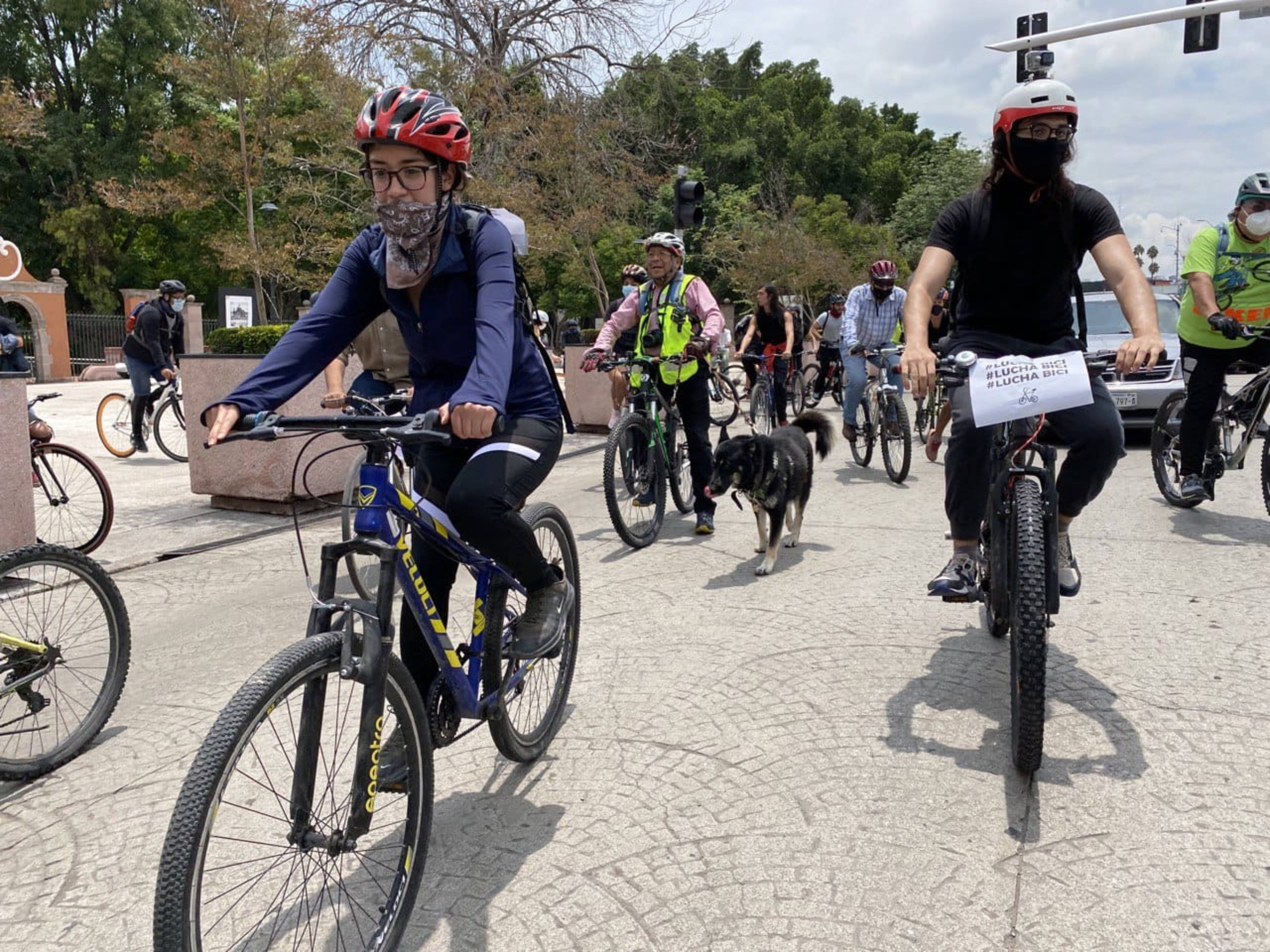 Estas son las peticiones de los ciclistas para moverse con seguridad por la ciudad de Querétaro