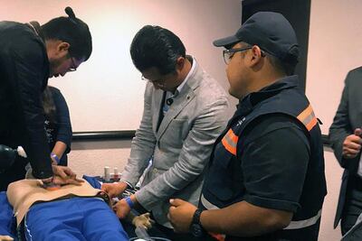 Elementos de Protección Civil reciben capacitación