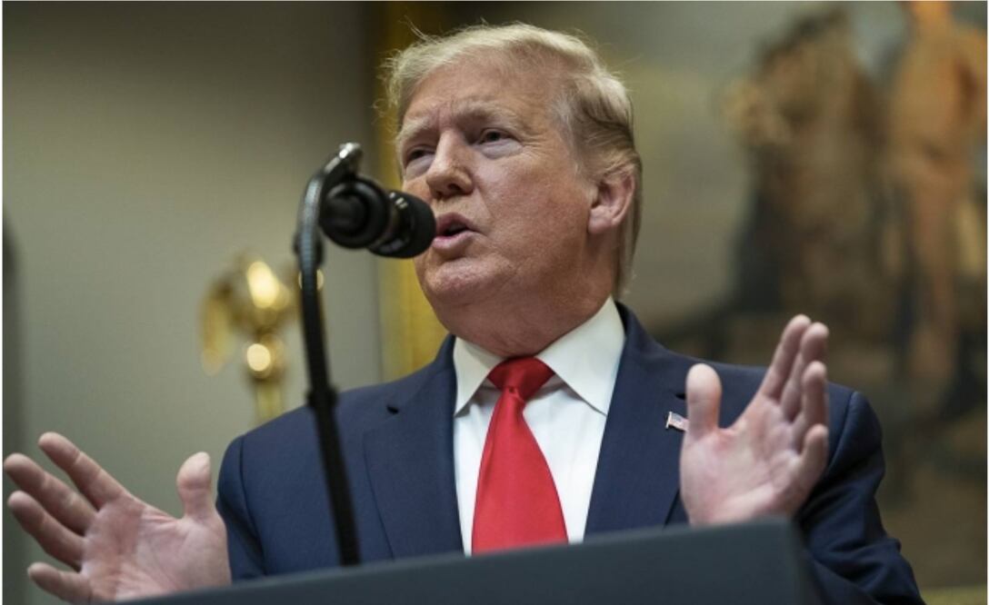 El presidente Donald Trump informó que el secretario del Tesoro aprobó las sanciones contra Irán (Foto: EFE)