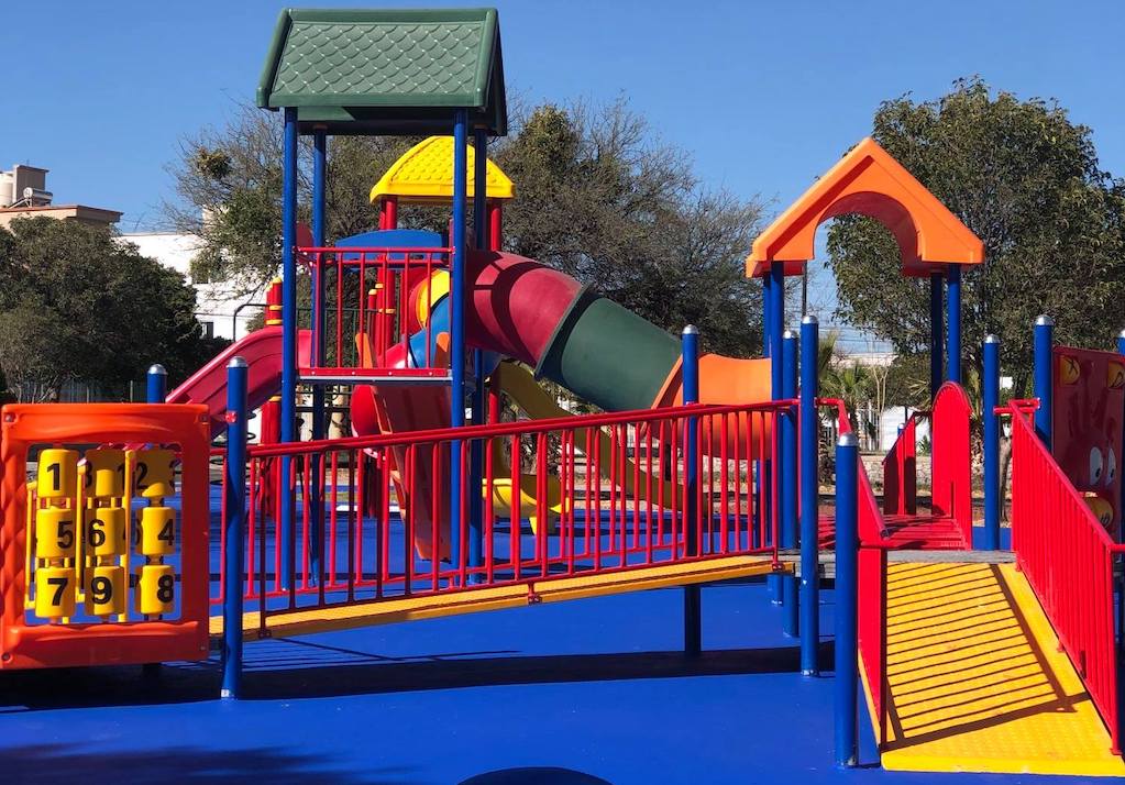 Menor cayó de una resbaladilla. Imagen ilustrativa.