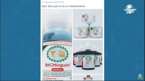 Cofepris alerta por “Biotiquín”, producto “milagro” que ayuda contra síntomas del Covid
