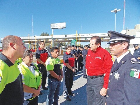 Comienza operativo de seguridad